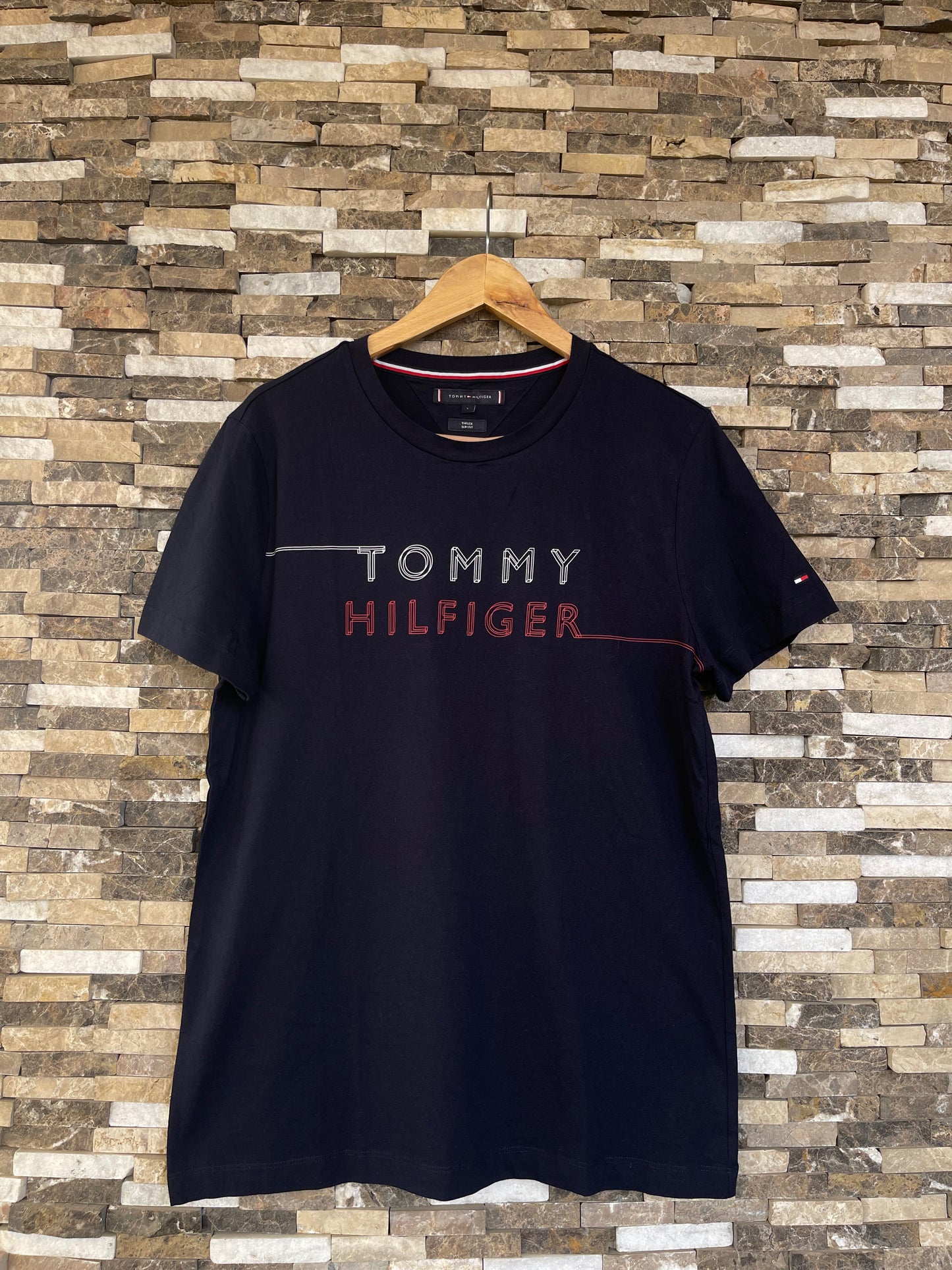 TOMMY HILFIGER ORIGINAL Men T shirt Slim Fit