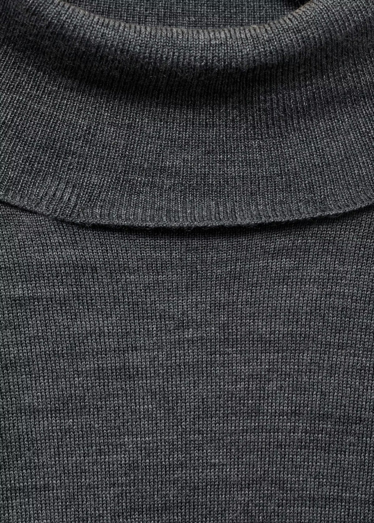 Mango Original Men TURTLENECK - Grey