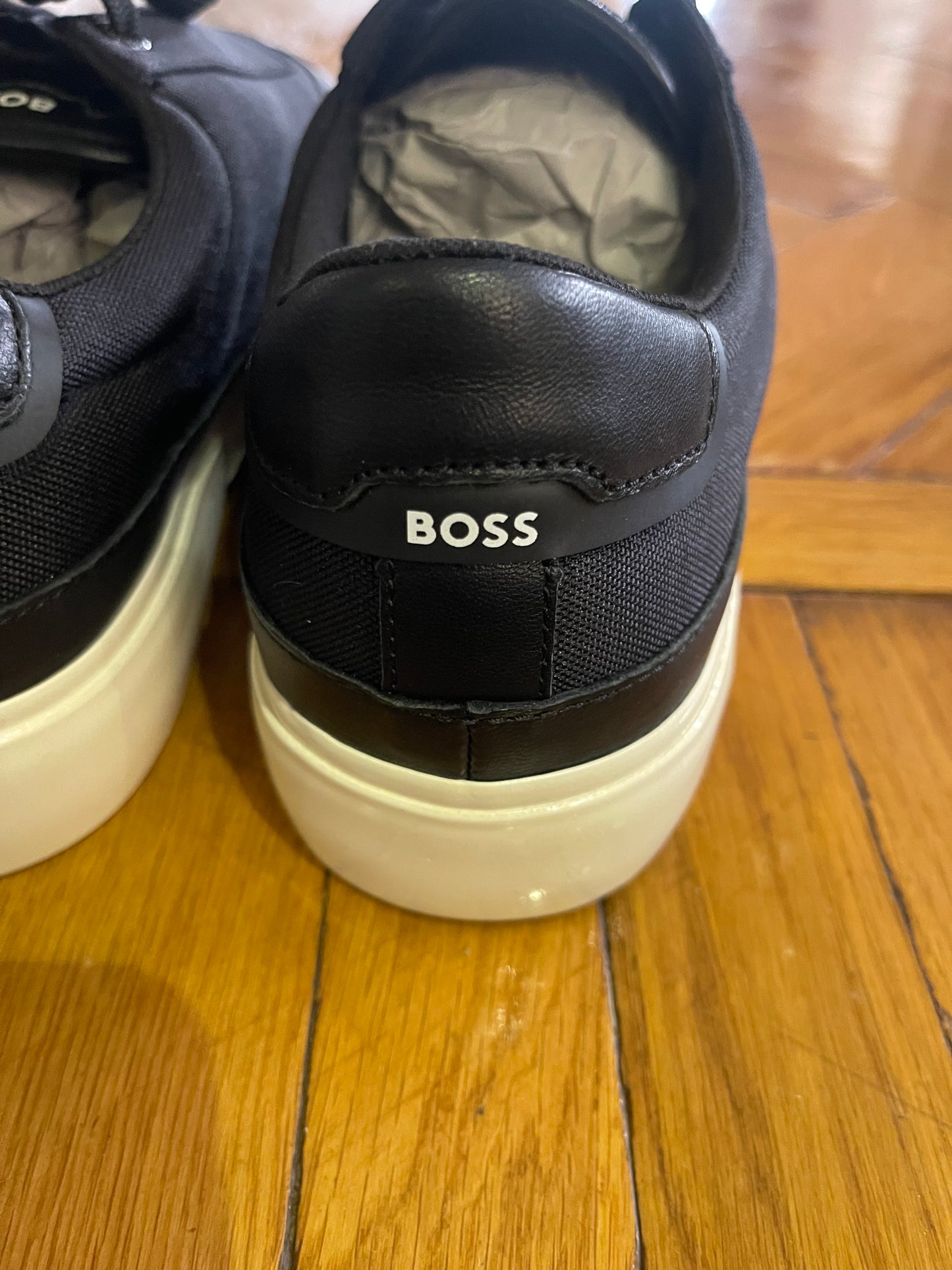 Boss Original Men Thick Sole Canvas Fashion Sneaker