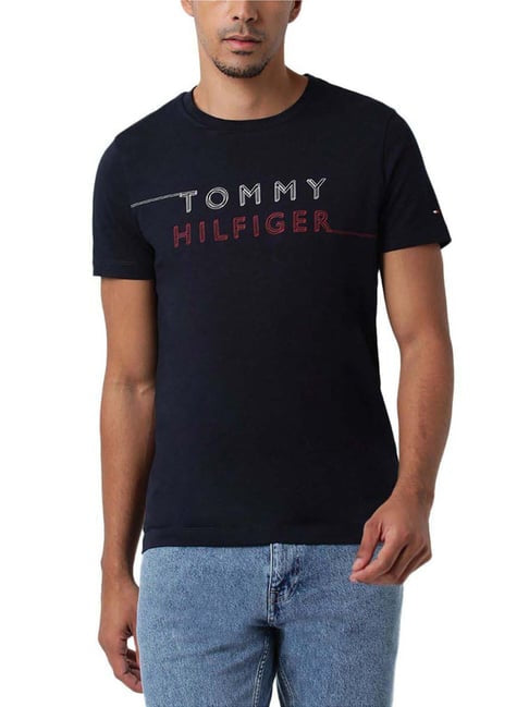 TOMMY HILFIGER ORIGINAL Men T shirt Slim Fit
