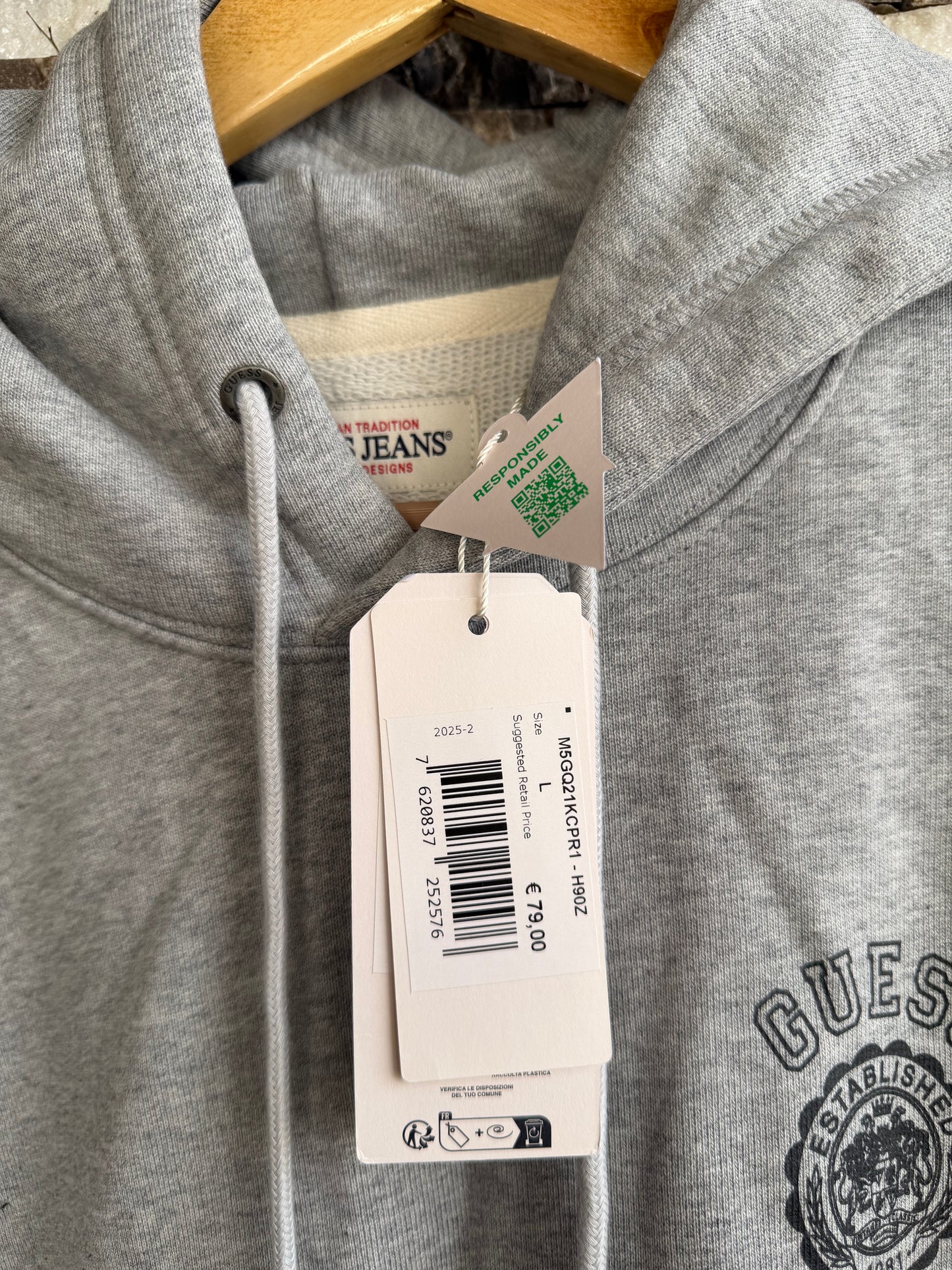Guess Original Men Hoodie oversized