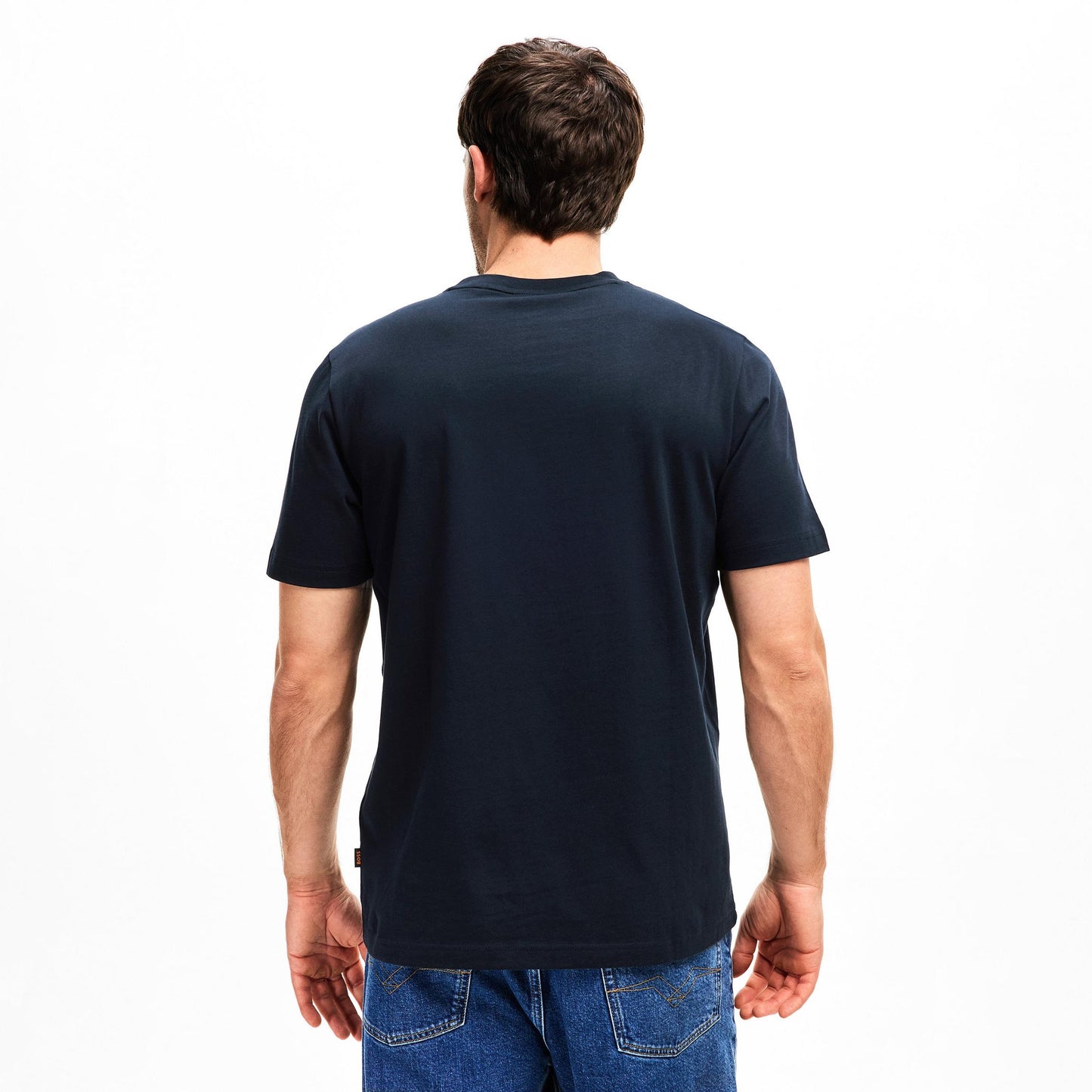 Hugo Boss Original 💯 Men Tshirt IN DARK NAVY