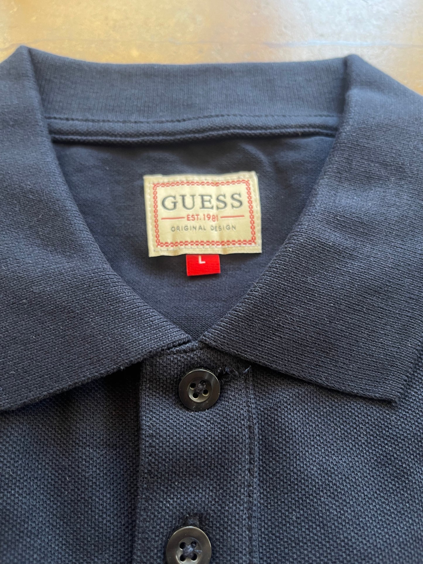 Guess Original Men Polo- Shirt in Navy