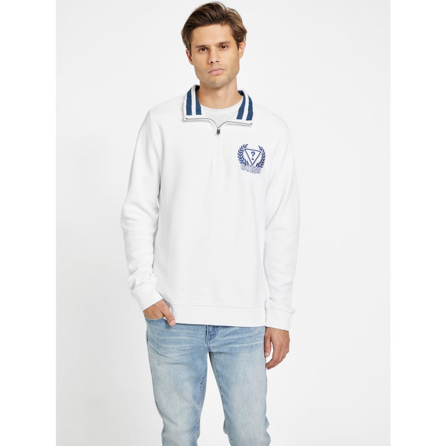 Guess Original Men Quarter zip-Up Hoodie