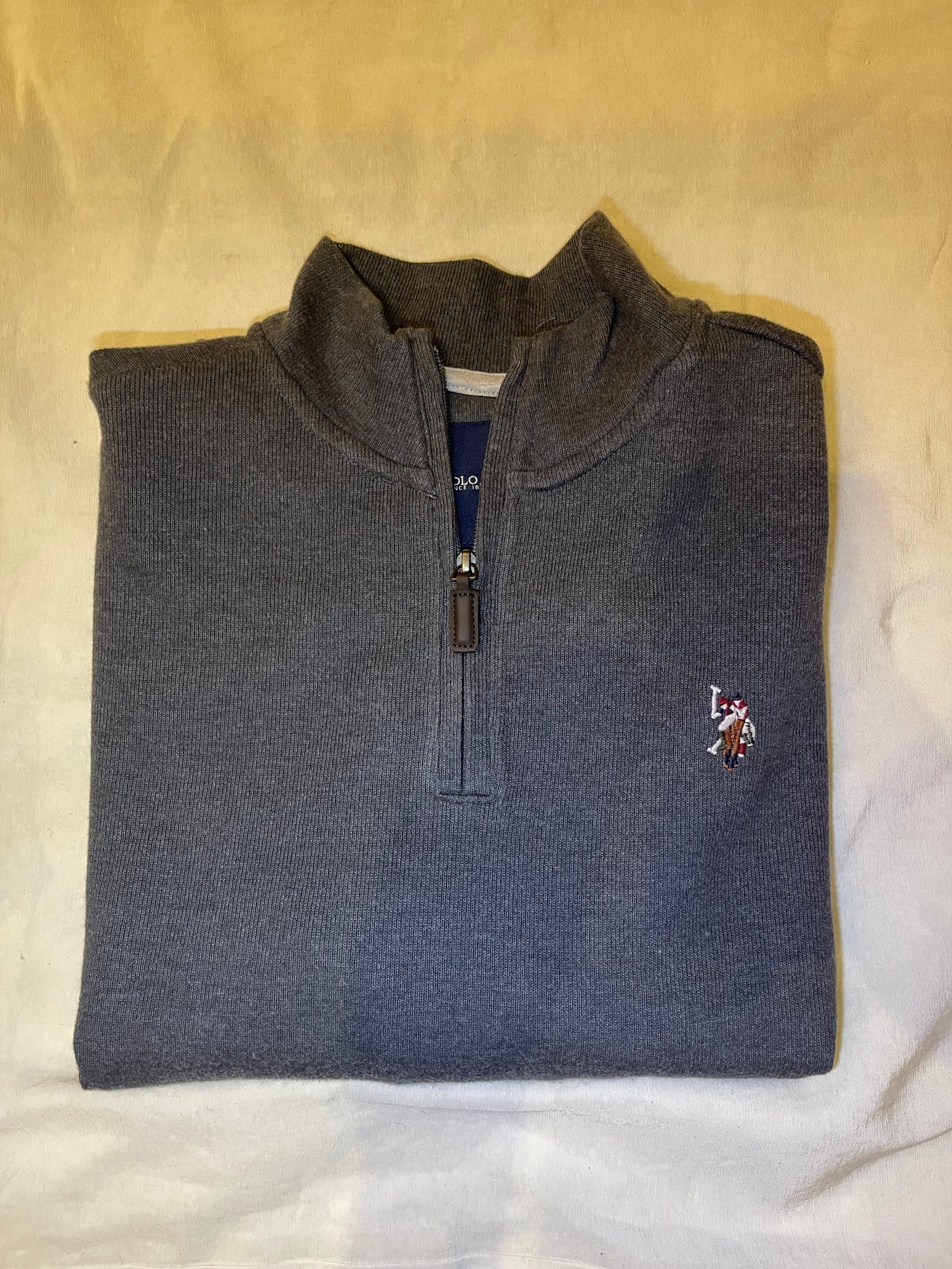Us polo Assn Original Men 1/4 zipper sweatshirt