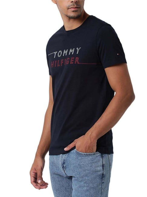 TOMMY HILFIGER ORIGINAL Men T shirt Slim Fit