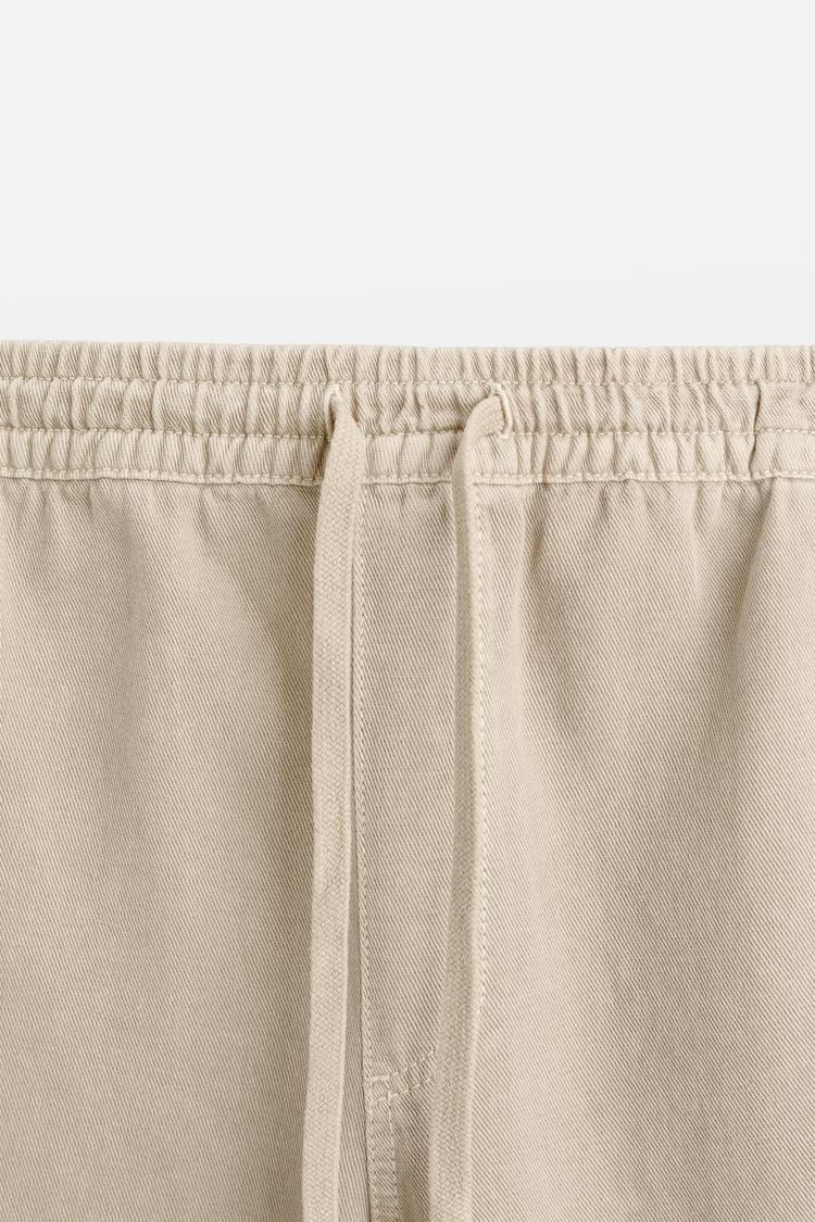 ZARA ORIGINAL MEN DNWR PANTS in Beige