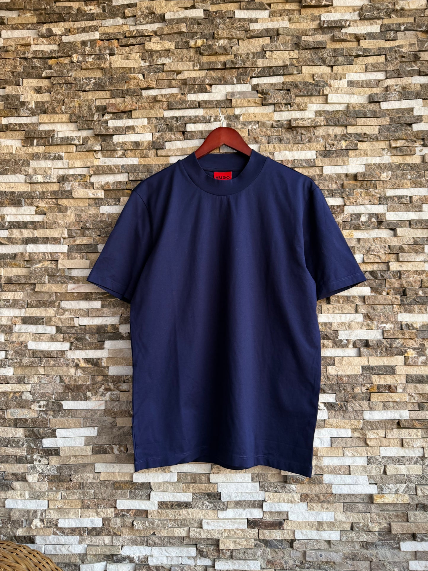 Hugo Boss Original 💯 Men Tshirt Basic High Neck