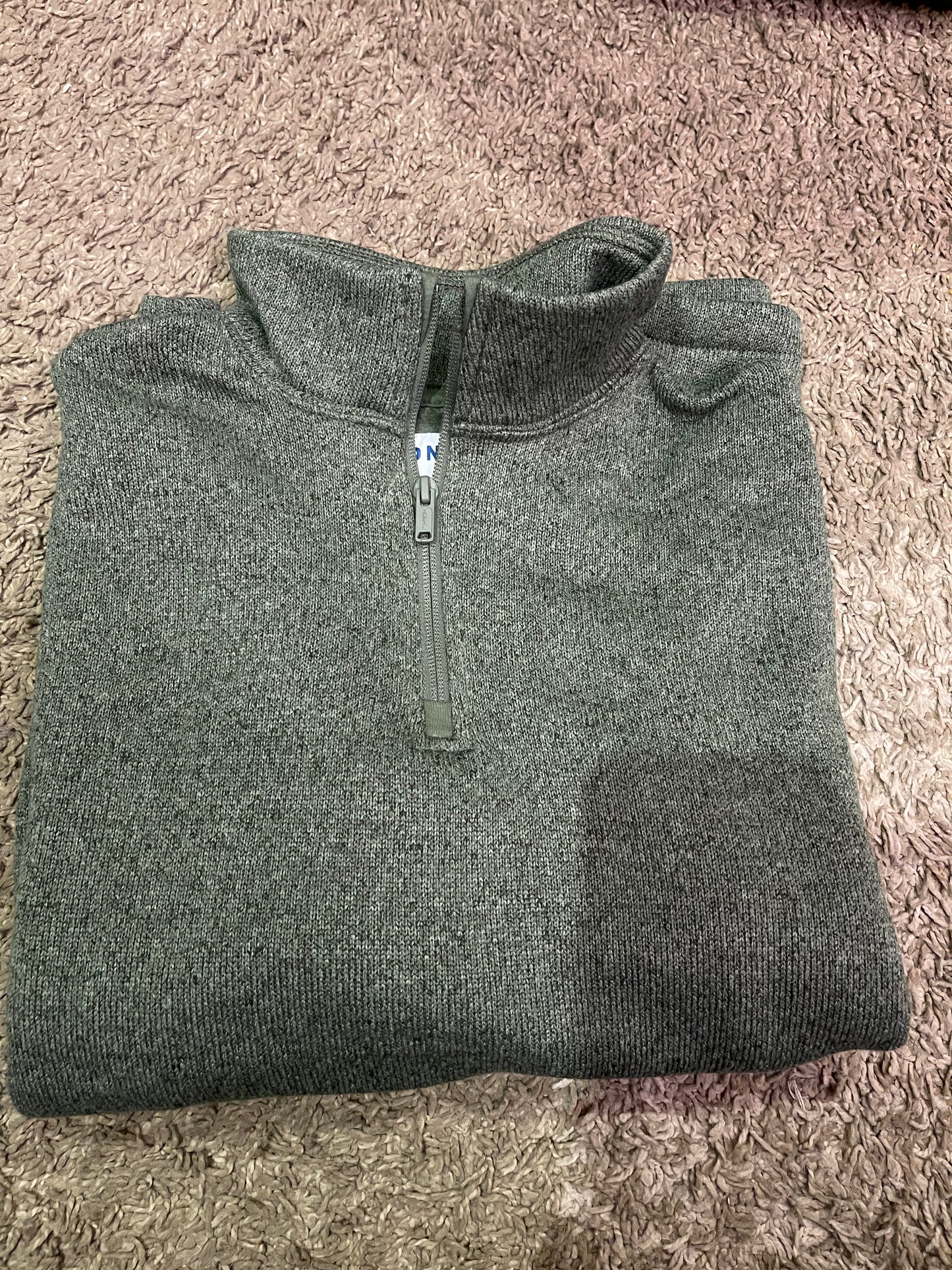 OLD NAVY original Sweater-Knit 1/4-Zip Pullover for Men