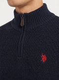 U.S. Polo Assn. Original Men Half-Zip Knit Sweater