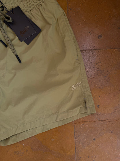 Stwd ( PULL&BEAR) Original Men Swimsuit In Olive 115