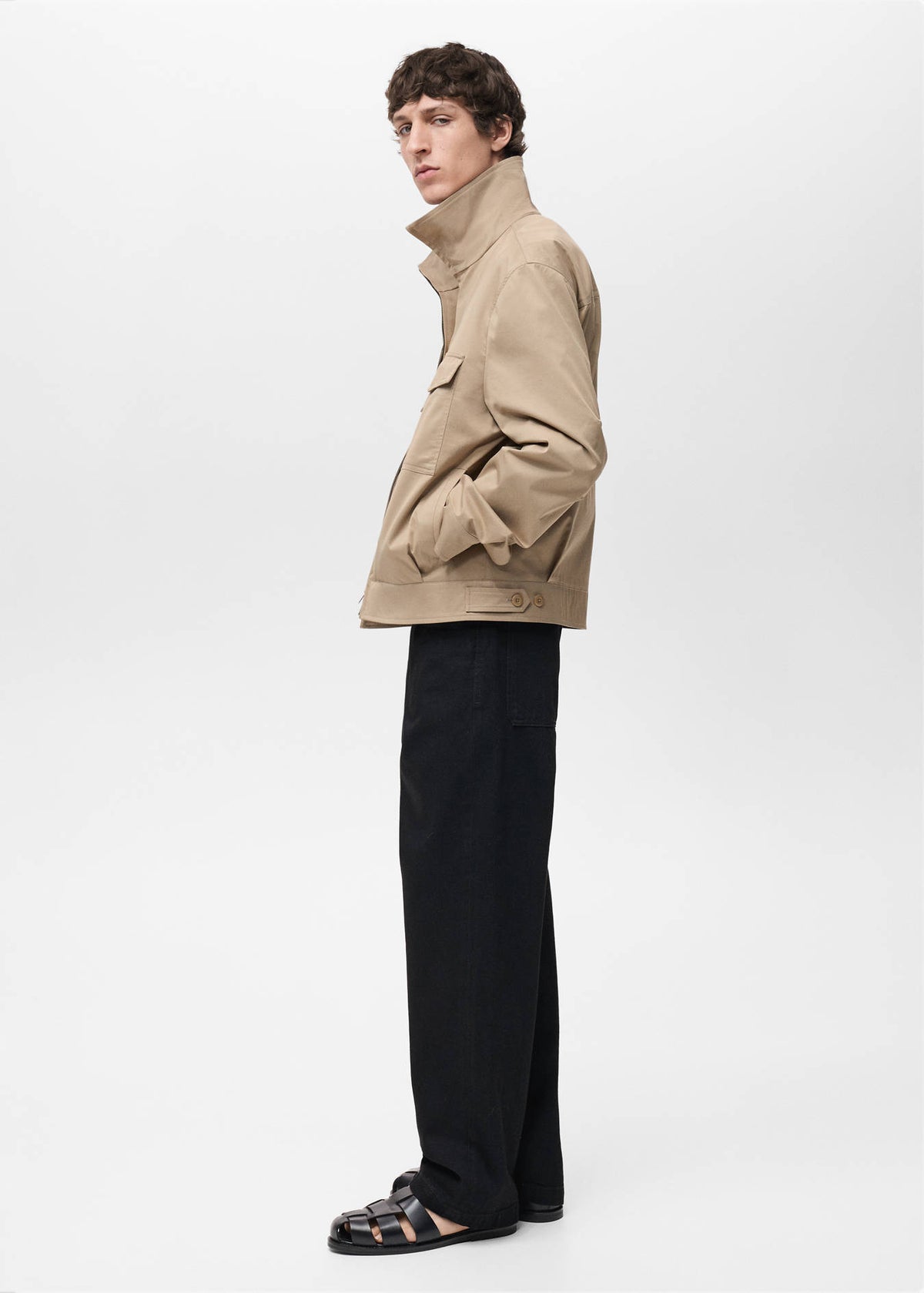 MANGO ORIGINAL MEN RELAXED-FIT JACKET