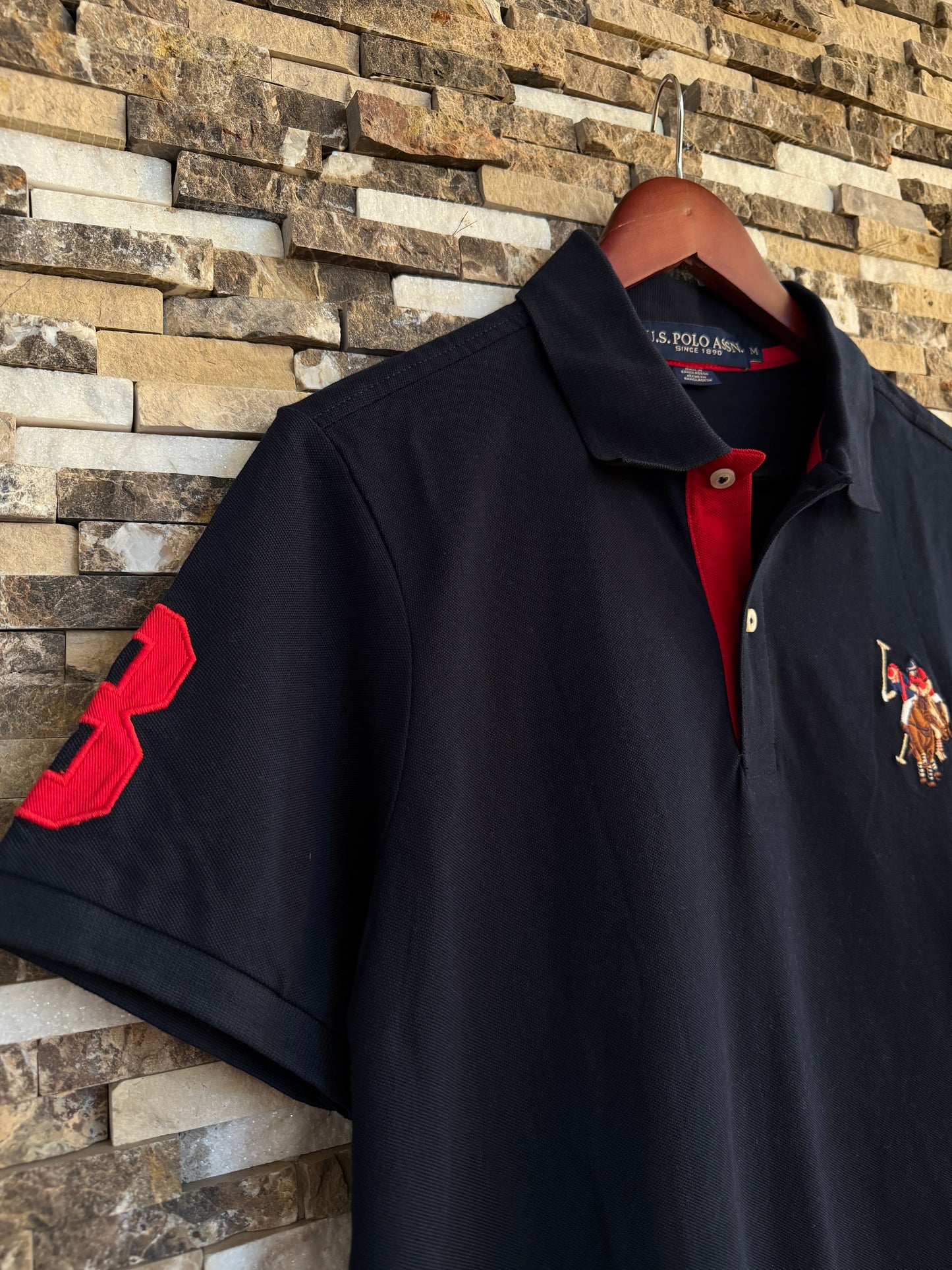 U.S Polo Assn Men polo-Shirt In Black