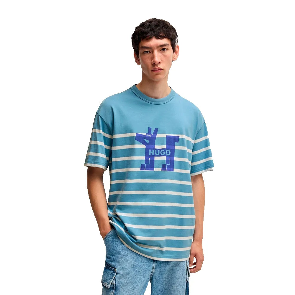 Hugo Boss Original 💯 Men Tshirt oversized ⚠️ تلبيس اكبر مقاسين