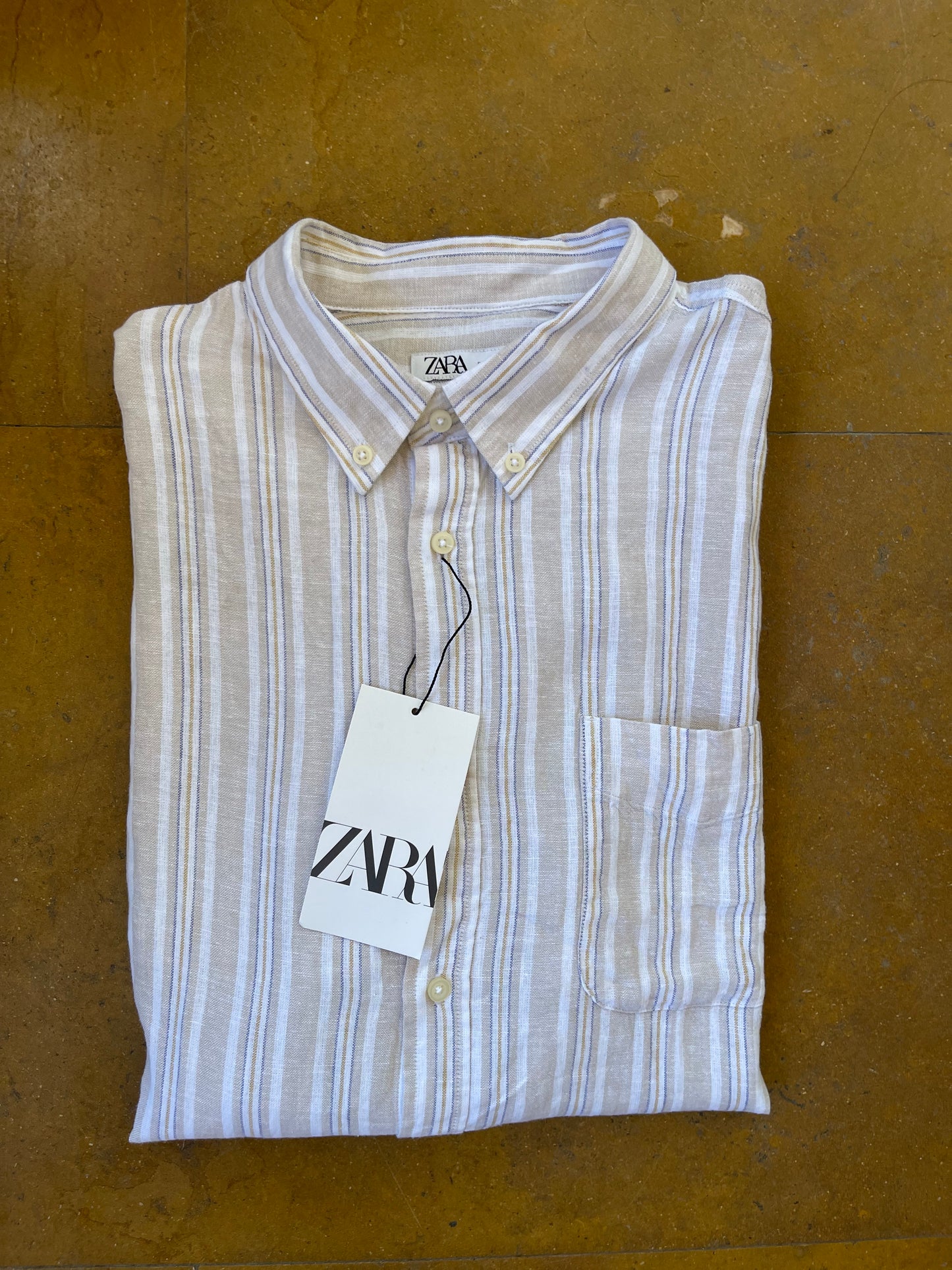 Zara Original Men Linen Shirt