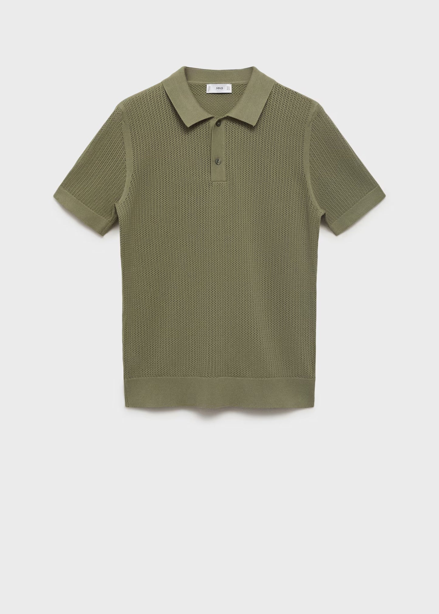 Mango Original Men RIBBED KNIT Polo-SHIRT 17031244