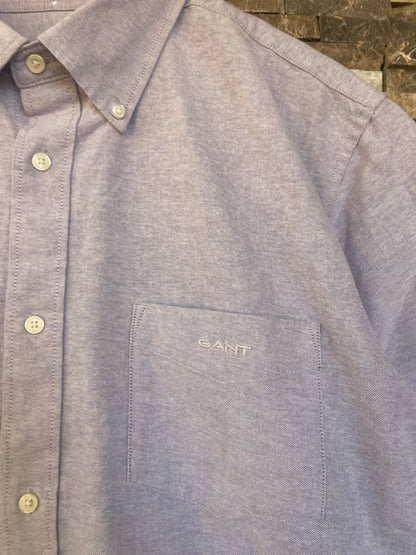 GANT ORIGINAL MEN SHORT SLEEVE SHIRT تلبيسة واسع مقاس