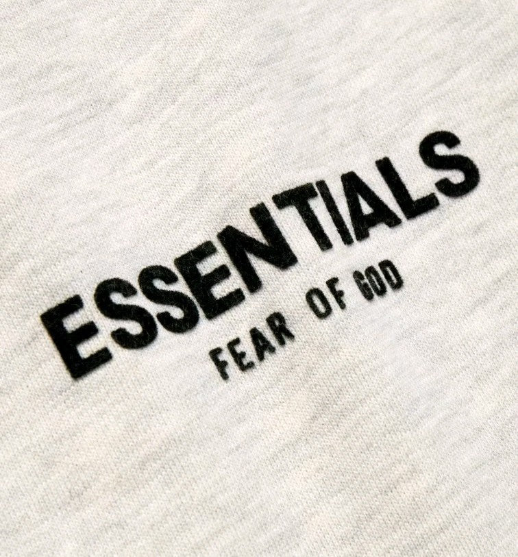 Essential Original Men Sweatpants - Printed Logo - Light Oatmeal