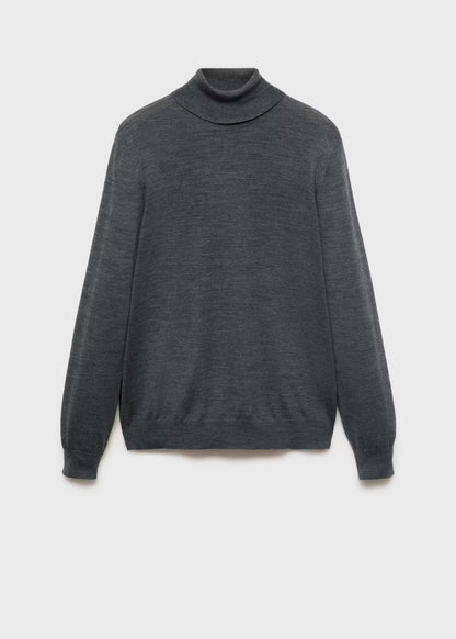 Mango Original Men TURTLENECK - Grey
