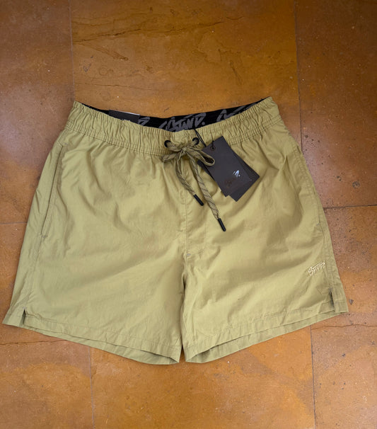 Stwd ( PULL&BEAR) Original Men Swimsuit In Olive