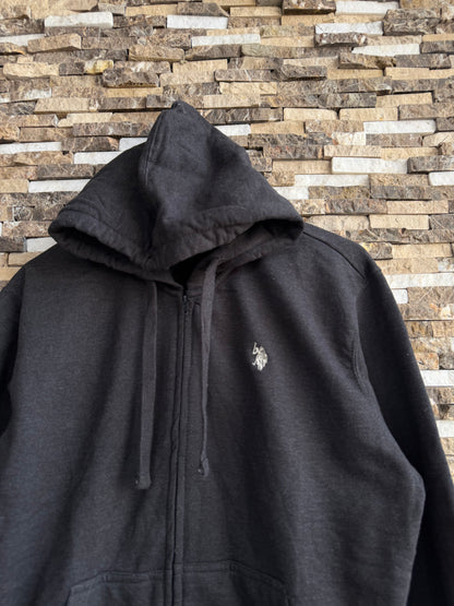 US Polo Assn Original Men Zip-Up Hoodie