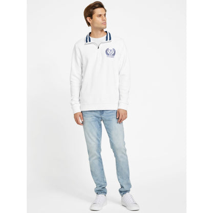 Guess Original Men Quarter zip-Up Hoodie