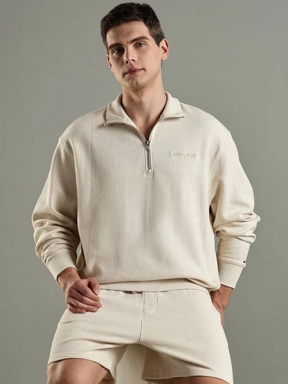 Tommy Jeans Original Men Quarter Zip-Up Sweatshirt