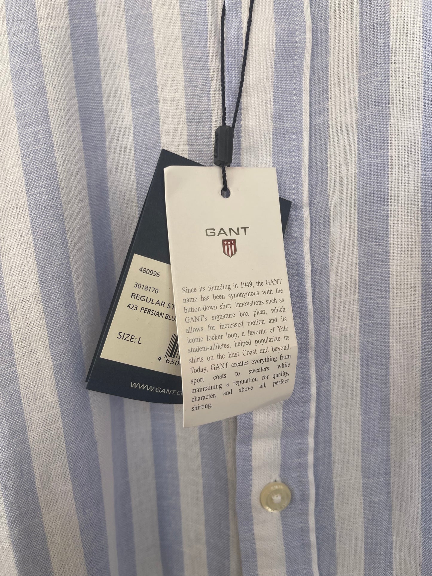 GANT Original Men Shirt Linen