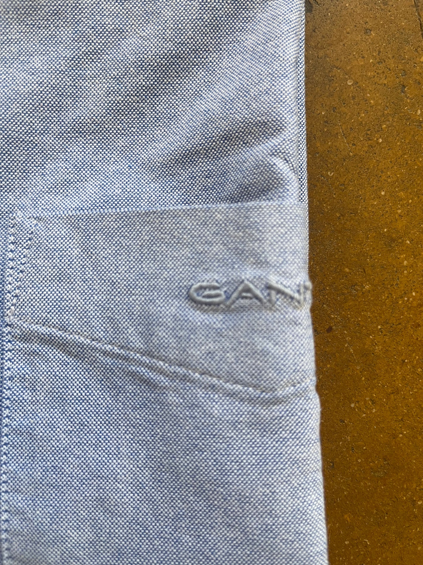 GANT ORIGINAL MEN SHORT SLEEVE SHIRT تلبيسة واسع مقاس