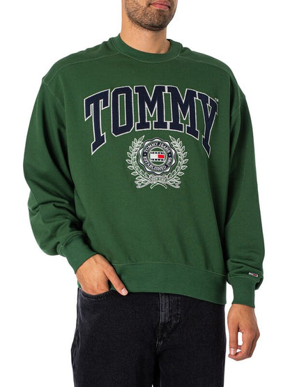 Tommy Hilfiger Original Men Oversized Sweatshirt تلبيسة أوسع مقاس