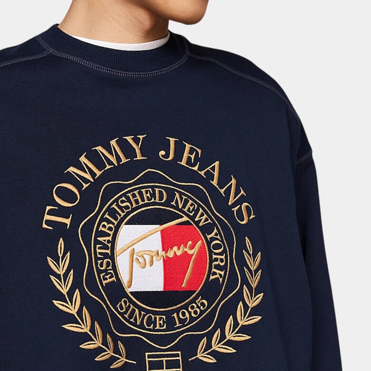 Tommy Hilfiger Original Men Oversized Sweatshirt تلبيسة أوسع مقاس