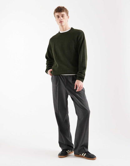 Jack & Jones Original Men fluffy crew neck sweater