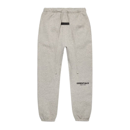 Essential Original Men Sweatpants - Printed Logo - Heather Grey