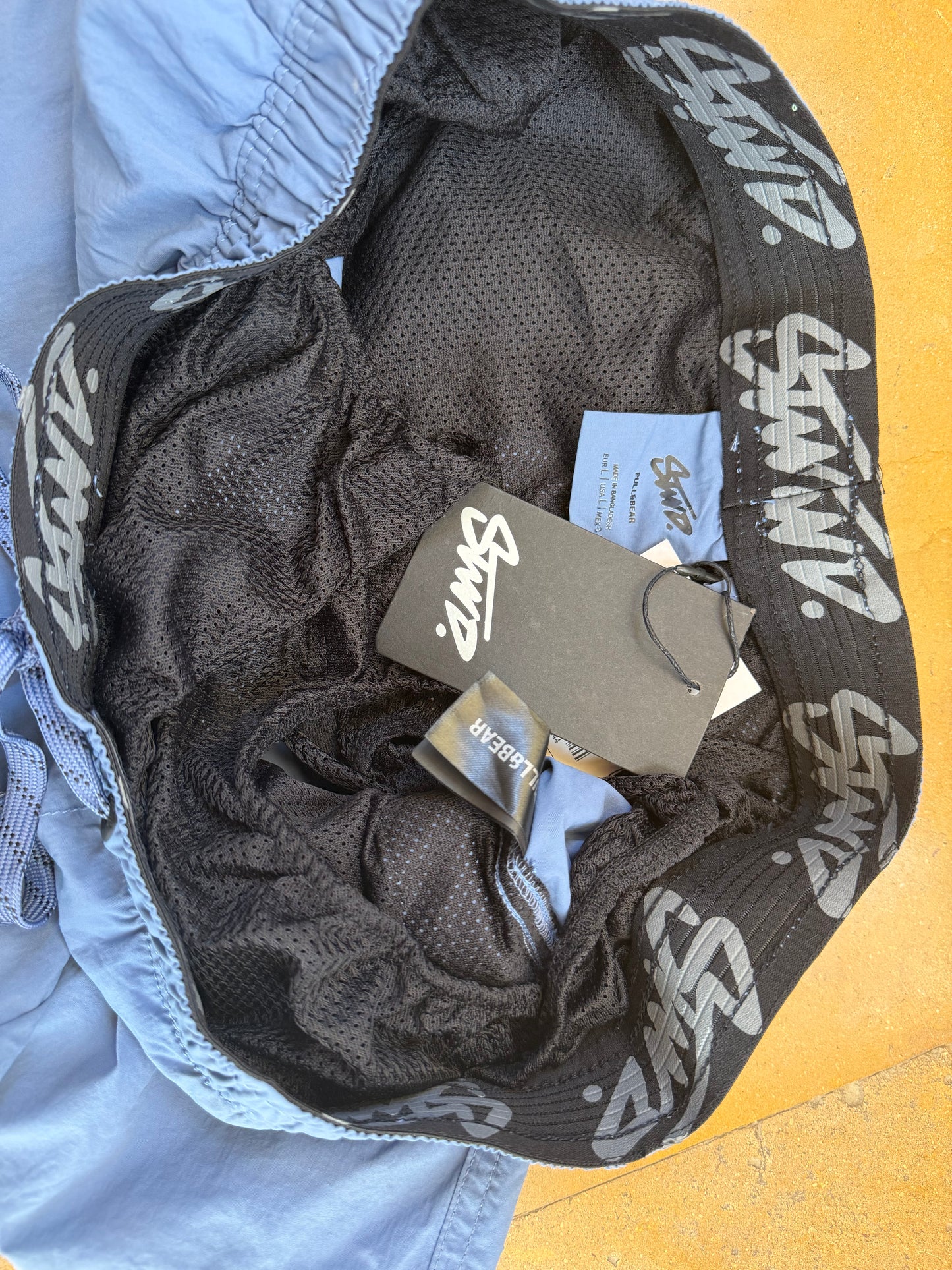 Stwd ( PULL&BEAR) Original Men SwimSuit In Blue 114