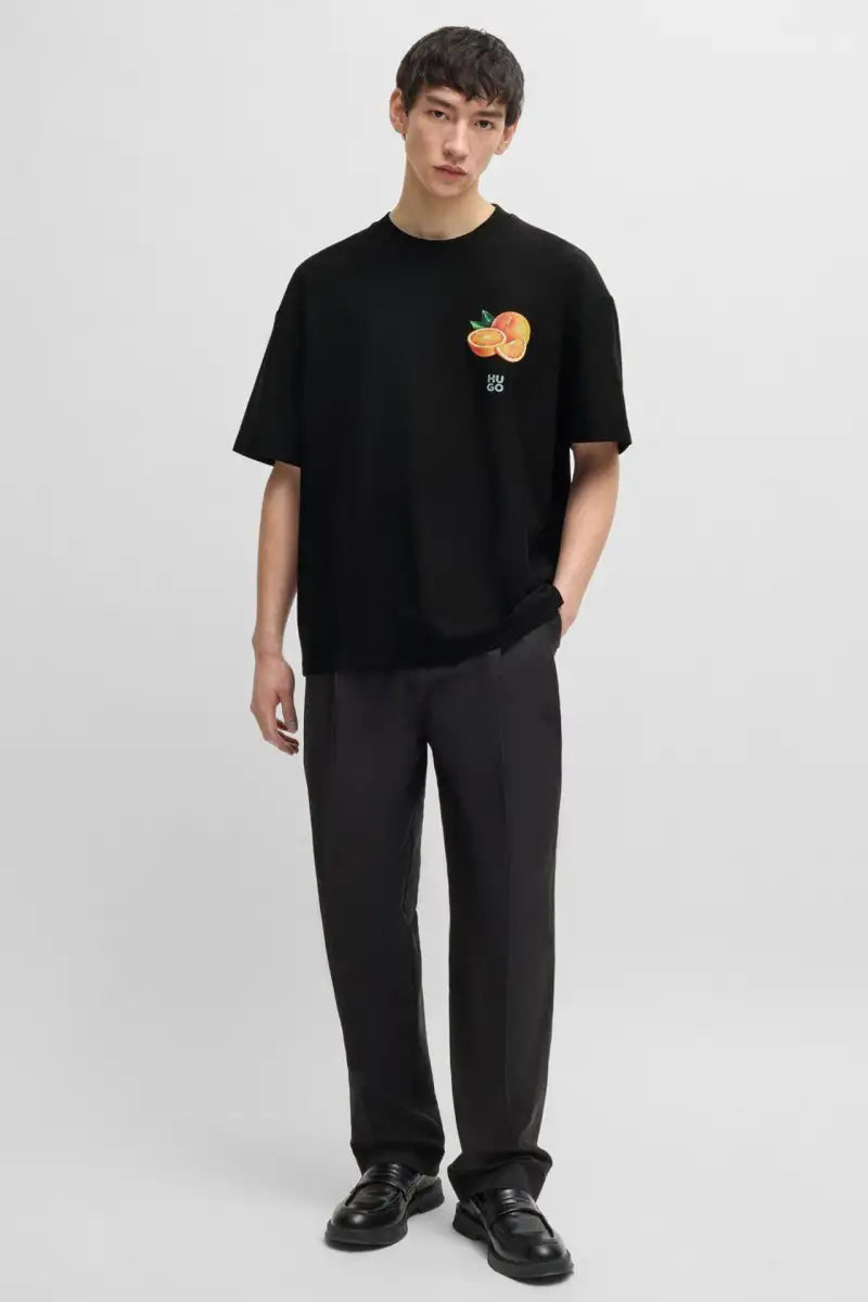 Hugo Boss Original 💯 Men In Black Oversized Boxy Fit