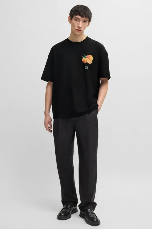 Hugo Boss Original 💯 Men In Black Oversized Boxy Fit