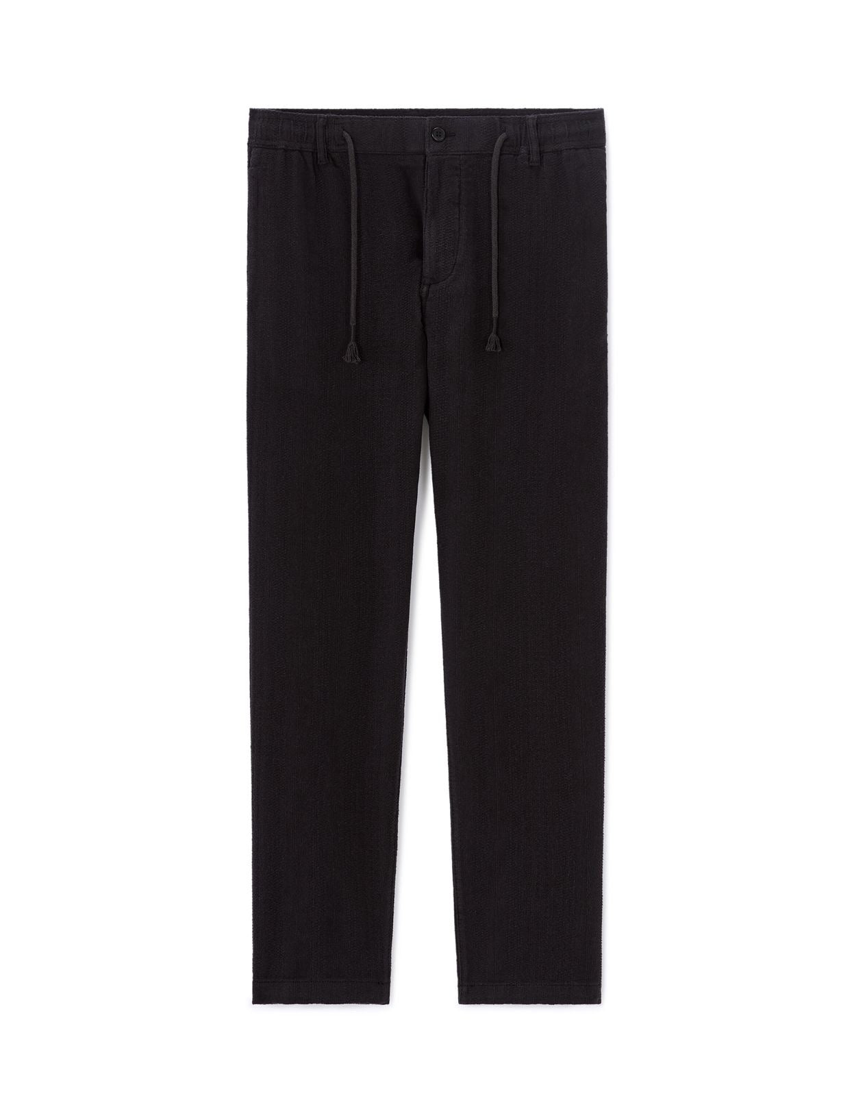 Colin Original Men Linen Pants In Black