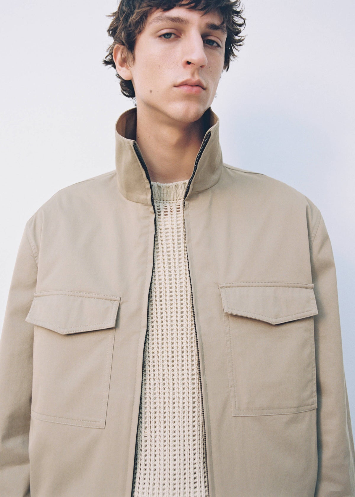 MANGO ORIGINAL MEN RELAXED-FIT JACKET