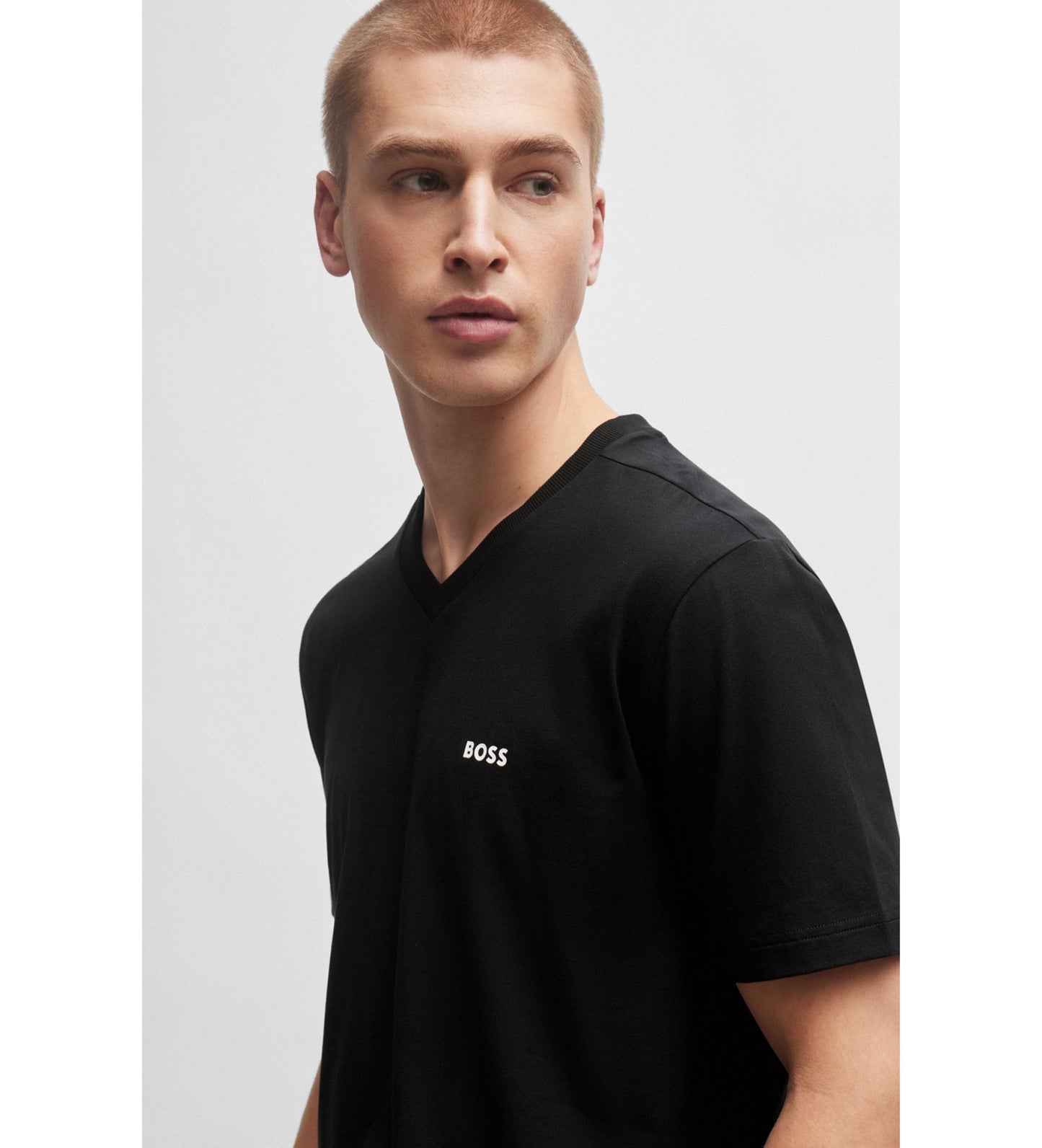 Hugo Boss Original 💯 Men Tshirt V-Neck