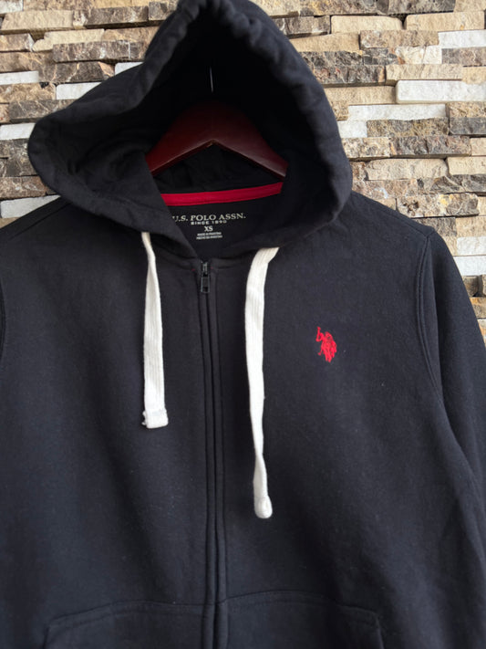 US Polo Assn Original Men Zip-Up Hoodie