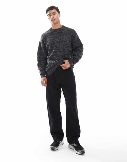Jack & Jones Original Men fluffy crew neck sweater