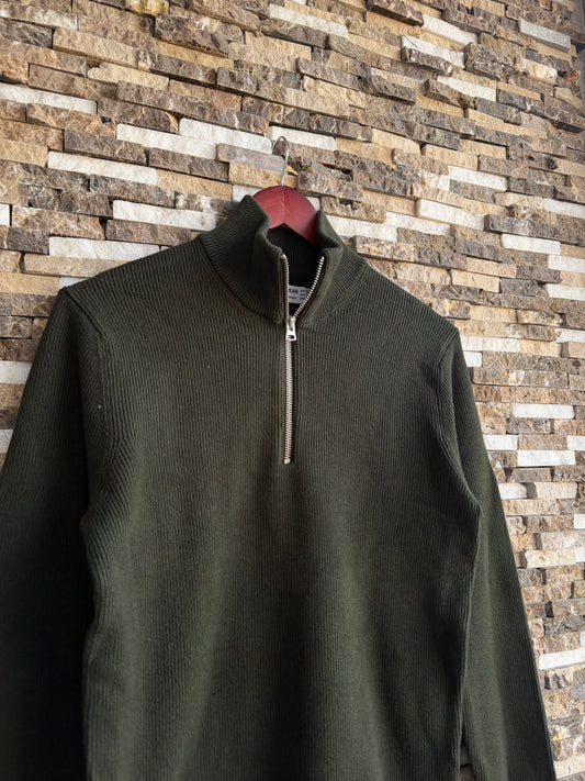 Men quarter zipper