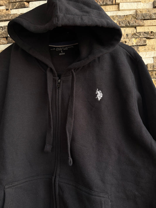 US Polo Assn Original Men Zip-Up Hoodie