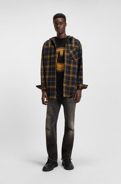 Hugo Boss Original 💯 Men Tshirt تلبيسة واسع مقاس Oversized