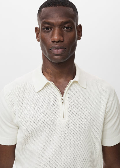 Mango Original Men RIBBED KNIT Polo-SHIRT 87037899