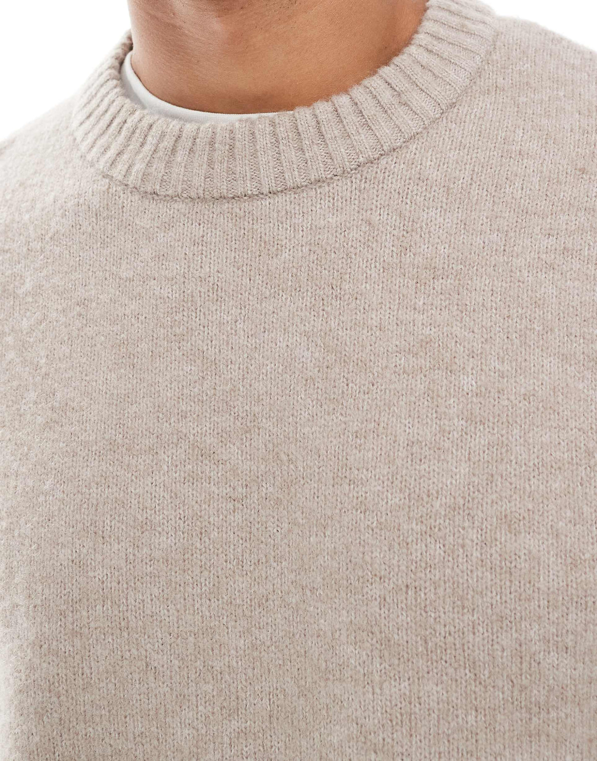 Jack & Jones Original Men fluffy crew neck sweater