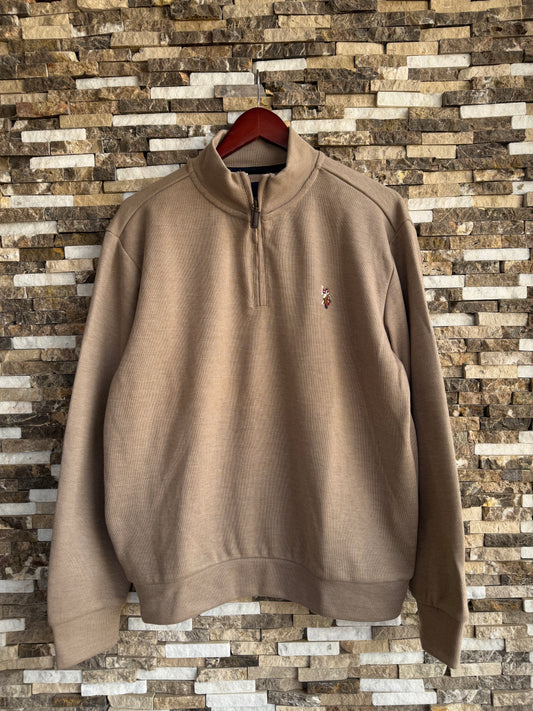 Us polo Assn Original Men quarter zipper