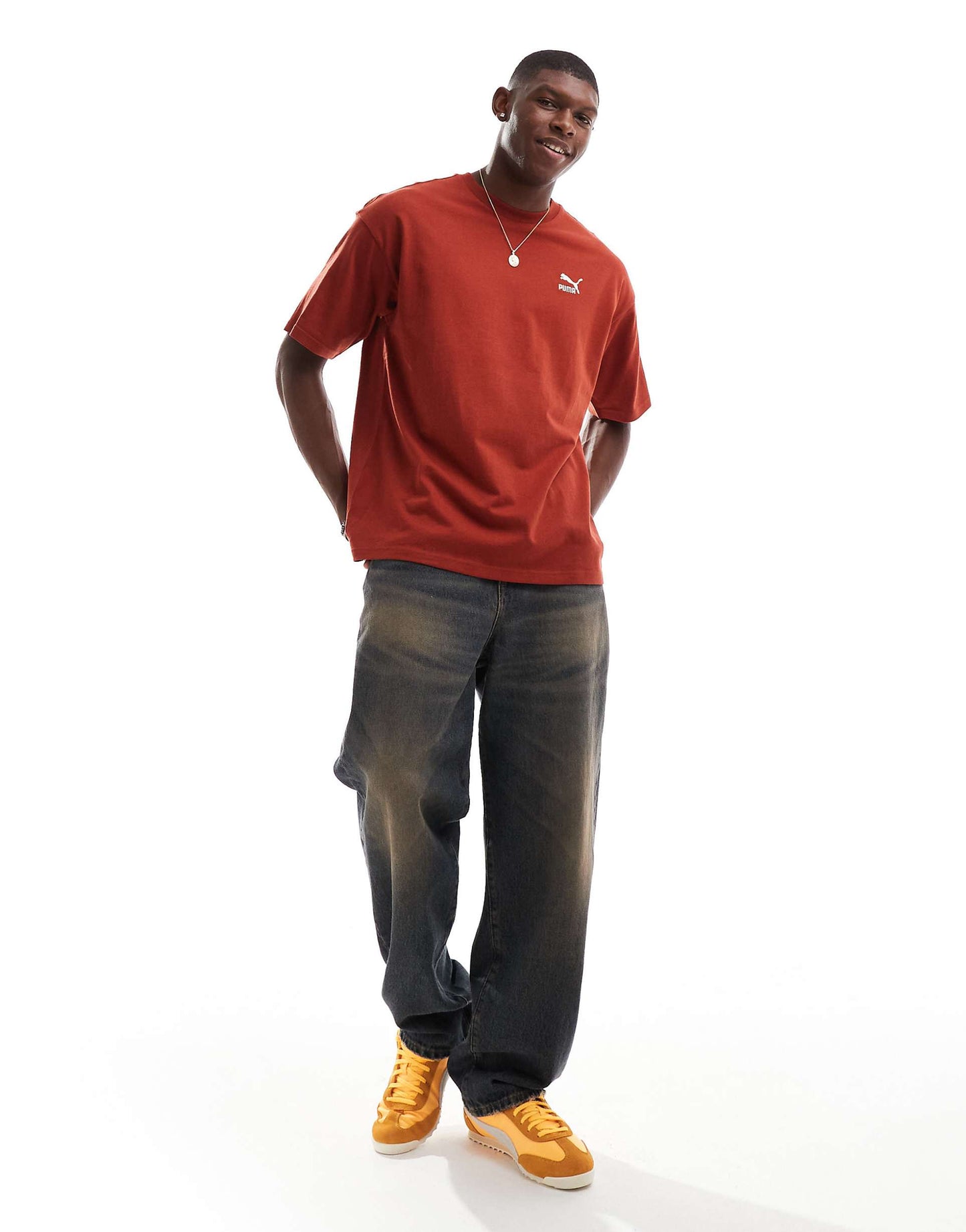 Puma Original Men T-Shirt Oversized