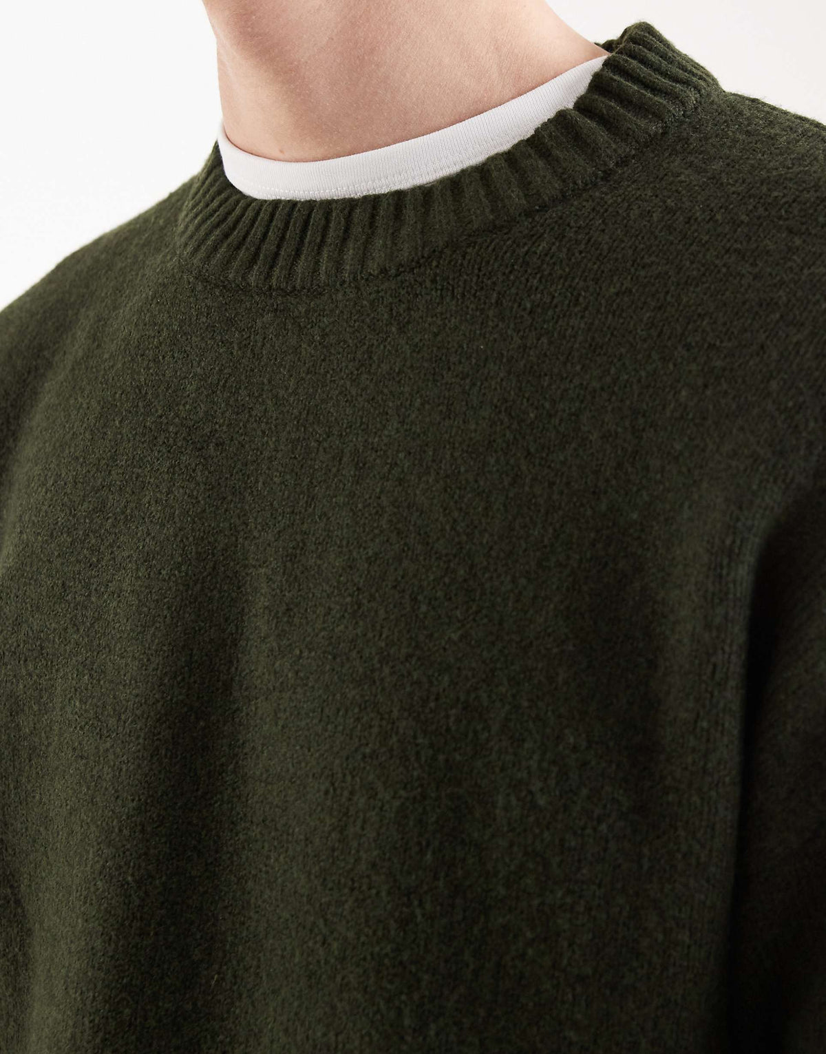 Jack & Jones Original Men fluffy crew neck sweater