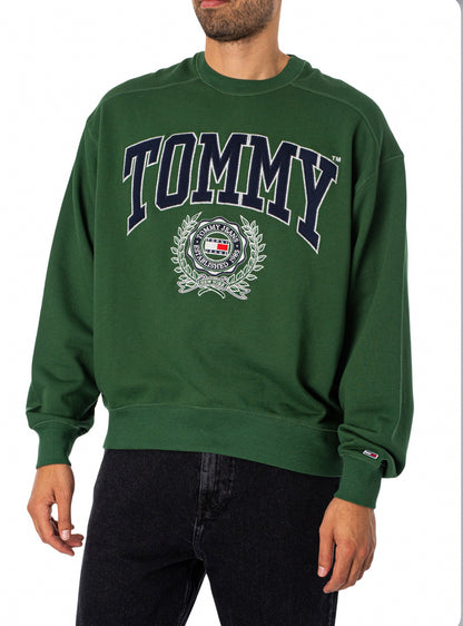 Tommy Hilfiger Original Men Oversized Sweatshirt تلبيسة أوسع مقاس